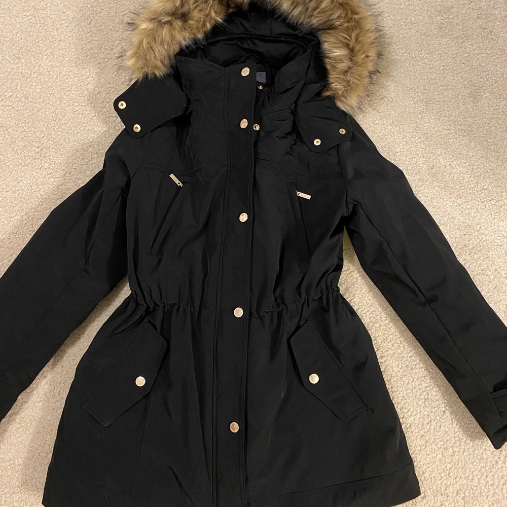 Nordstrom Gallery faux fur parka - Picture 2 of 6